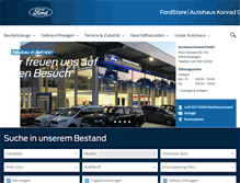 Tablet Screenshot of ford-konrad.de